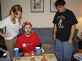 Fis is going savant again - either that or he's just drunk. Oh wait he lost. Yea he was drunk